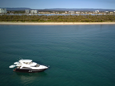 Chairs on board yacht